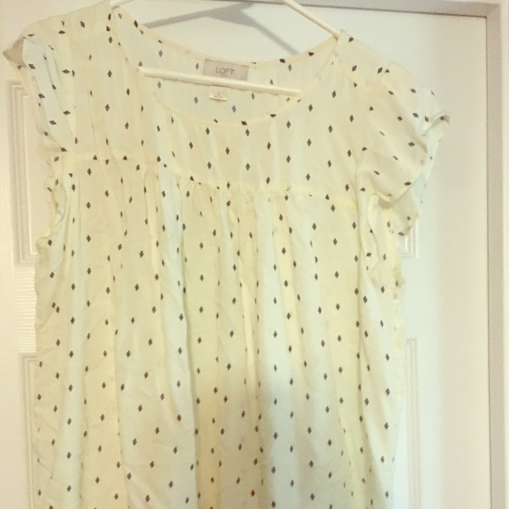 LOFT “blousey” shirt